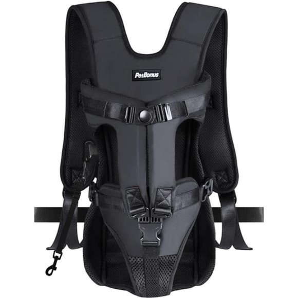Pet Front Dog Carrier Backpacks,Adjustable DogBackpack Carrier,Legs Out Easy-fit - Picture 1 of 7